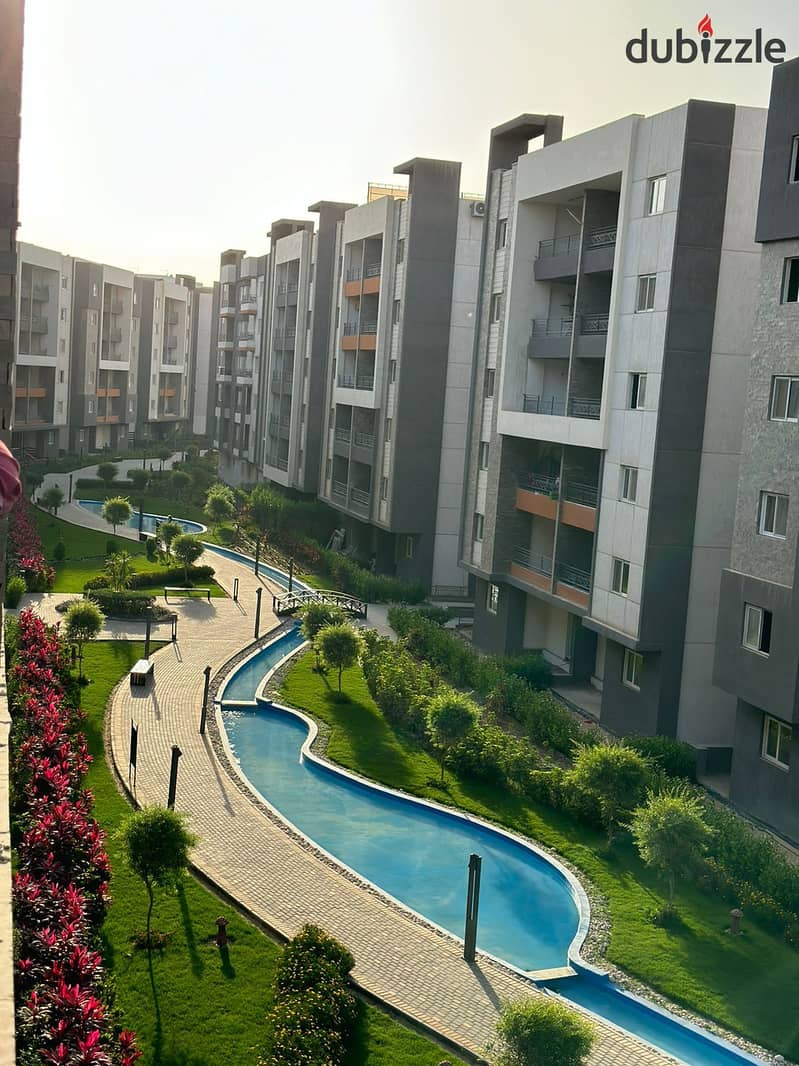 Apartment for sale in October with installments, fully finished in Rock Eden with a distinctive view of water bodies and landscape. . | Ashgar City - A 39