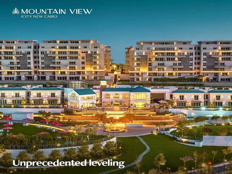 شقه ريسيل صف اول لاجون ف Mountain View Icity التجمع 12