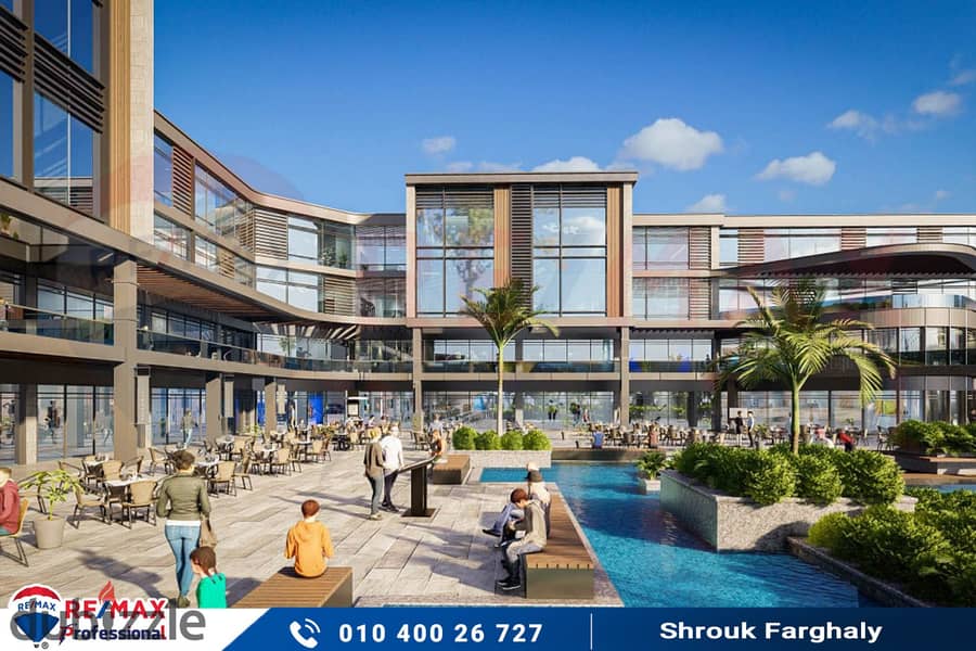 Own an apartment in Garden View Villas and a swimming pool in the heart of Sawary 7