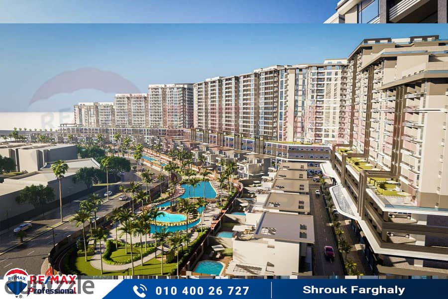 Own an apartment in Garden View Villas and a swimming pool in the heart of Sawary 11