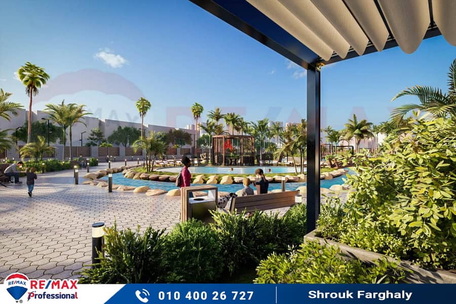 Own an apartment in Garden View Villas and a swimming pool in the heart of Sawary 13