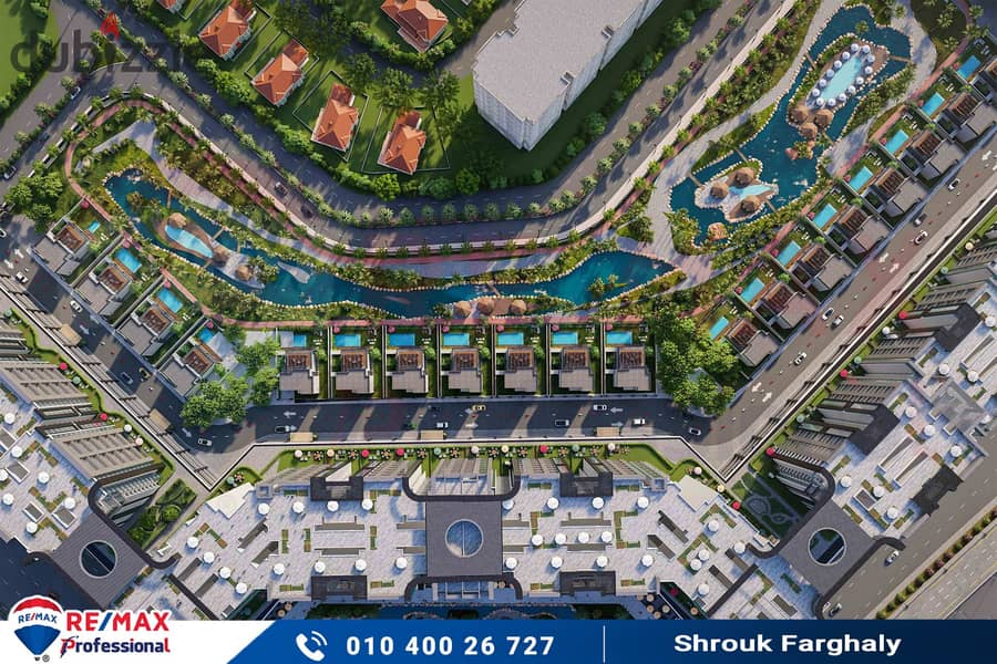 Own an apartment in Garden View Villas and a swimming pool in the heart of Sawary 15