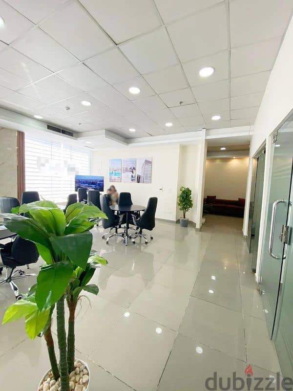 مكتب اداري للايجار 220م مميز في التجمع الخامس Office For Rent 220M 6