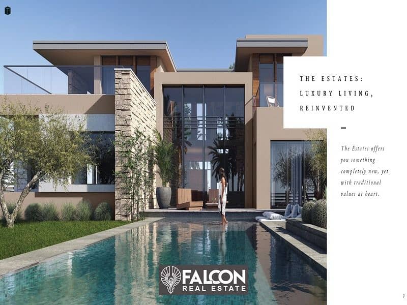 SV Villa, immediate delivery, in the most distinguished compound in New Zayed City, The Estates - Sodic Compound, minutes away from Sphinx Airport. 1