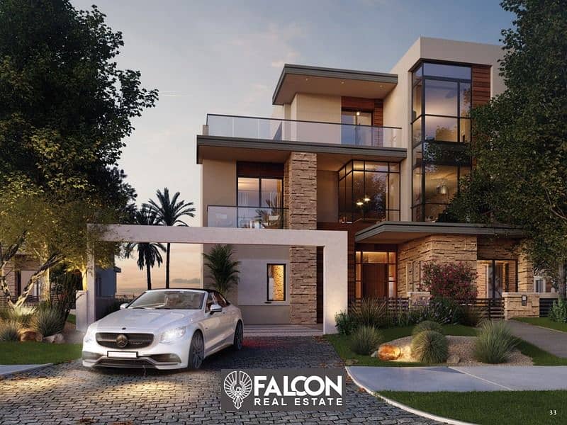 SV Villa, immediate delivery, in the most distinguished compound in New Zayed City, The Estates - Sodic Compound, minutes away from Sphinx Airport. 3