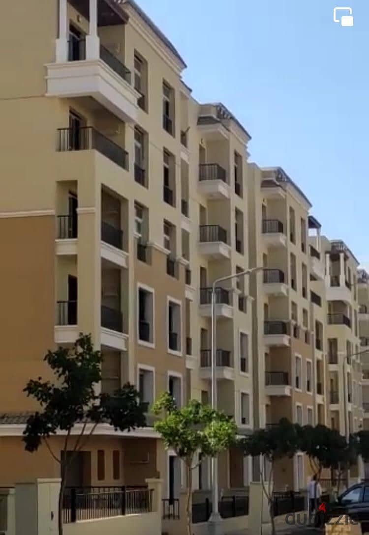 A 3-bedroom apartment for sale next to Madinaty in Sarai Compound, New Cairo. 2