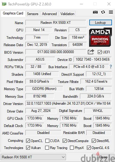 RX 5500 XT OC 8G 1