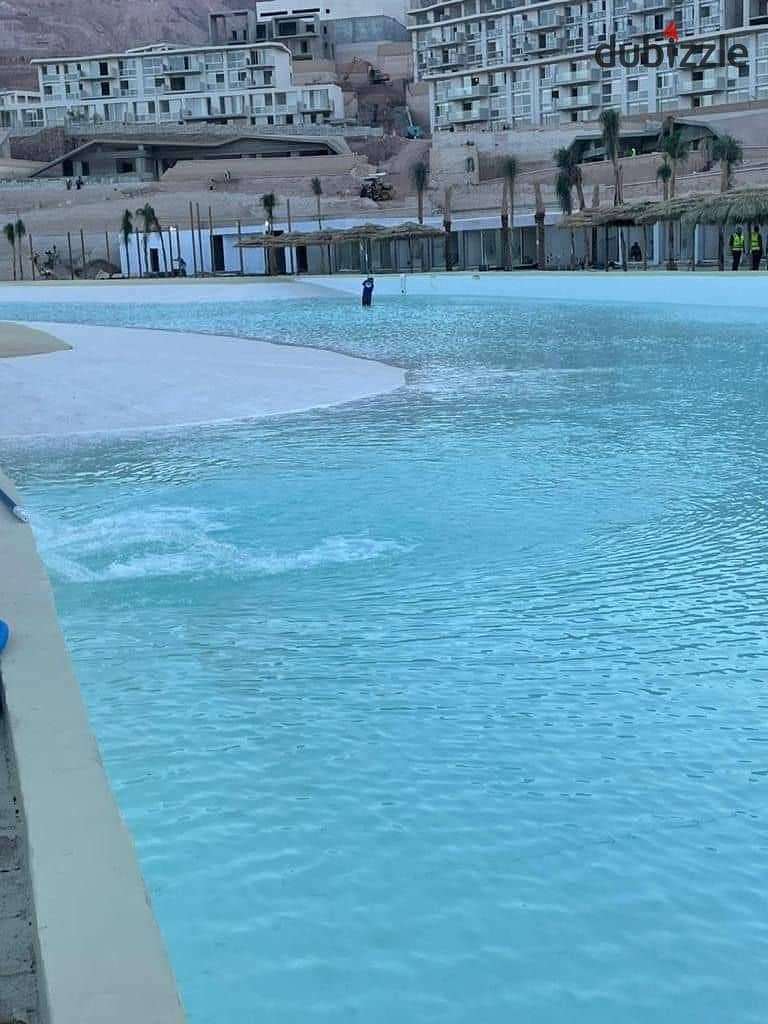 شاليه متشطب سوبر لوكس بالتقسيط على 10 سنين كريستال لاجون فيوIL MONTE GALALA AIN SOKHNA من شركة تطوير مصر 1