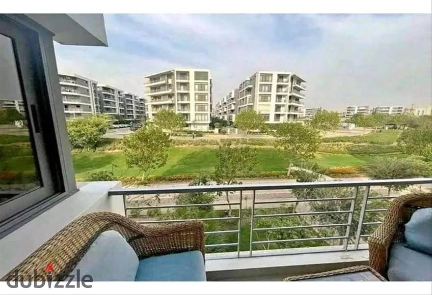 private garden 115m apartment for sale in taj city infront of the airport 5th settlement 7