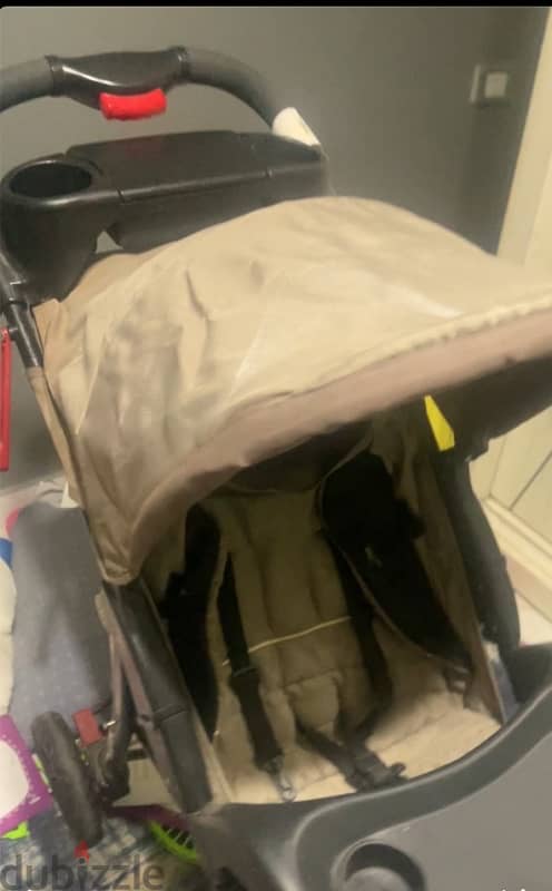 baby stroller like new jonior brand عربيه اطفال ممتازه 11