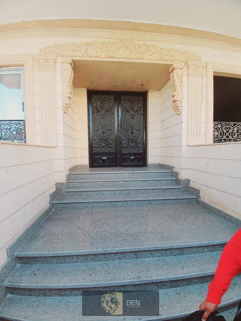 duplex  bahri for sale, south of the academy, a view, open to the garden - New Cairo 13