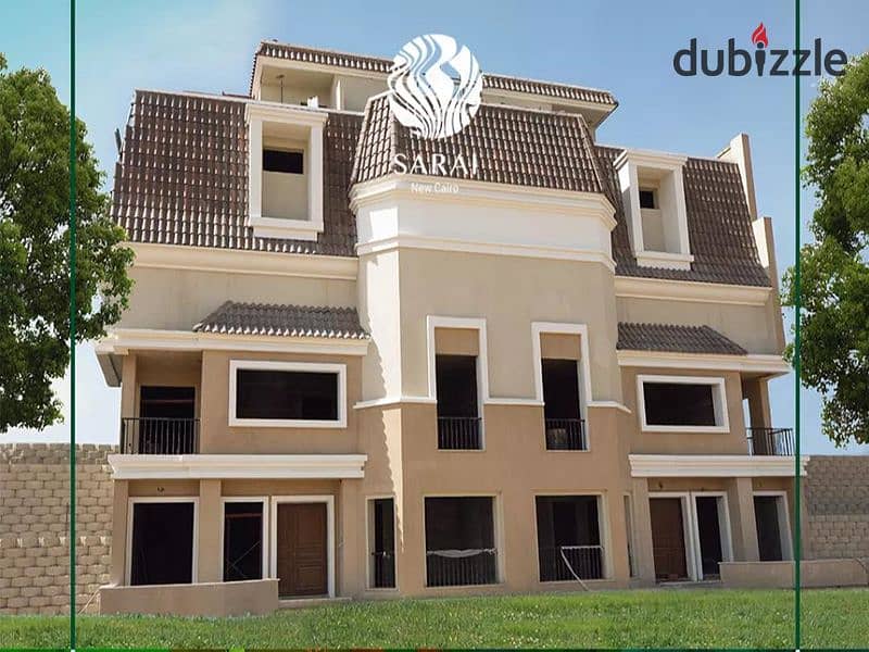 Z villa 175 m for sale S2 in sarai delivered 2025 in Compound sarai 3