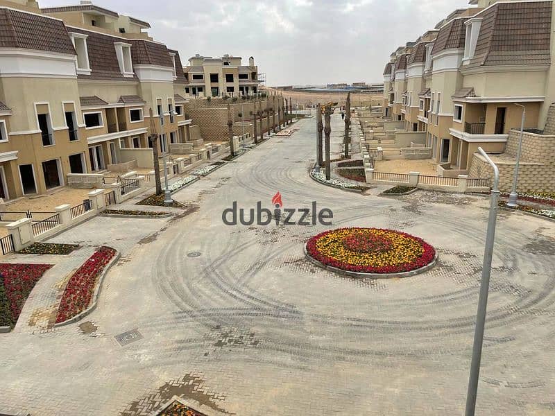 S2 للبيع تقسيط ريسيل 175م استلام 2025 في سراي Z villa في كمبوند سراي Compound sarai 4