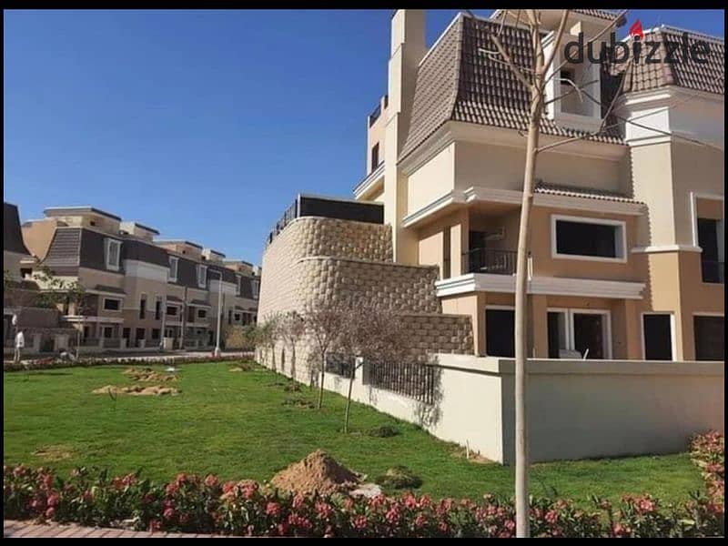 Z villa 175 m for sale S2 in sarai delivered 2025 in Compound sarai 12