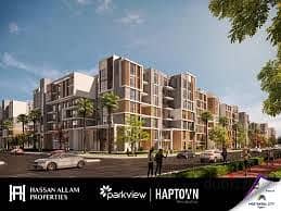 Own Apartment with garden with one of the biggest developer in Egypt "Hassan Allam" in Haptown 2