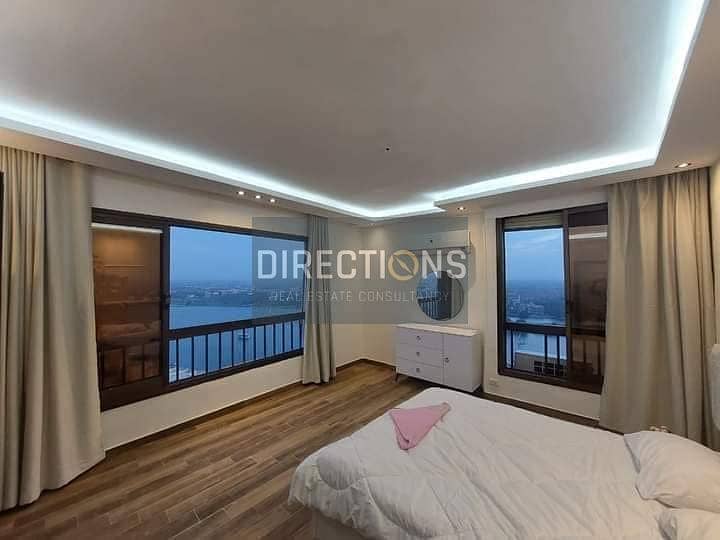 Service Apartment RTM (finished with furniture, appliances and air conditioners) in Maadi on the Nile Corniche - Reve Du Nil 6