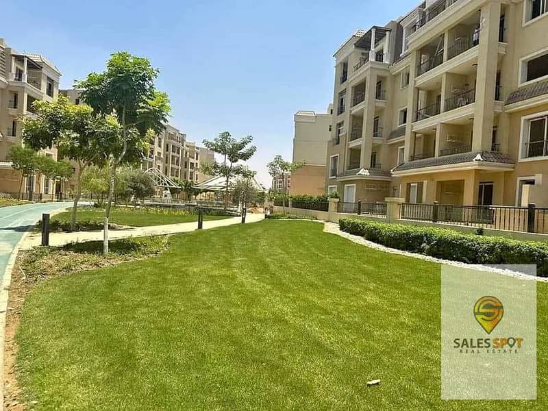 At the lowest price and 42% discount Apartment (Bedroom) for sale in Sarai Compound next to Madinaty 3