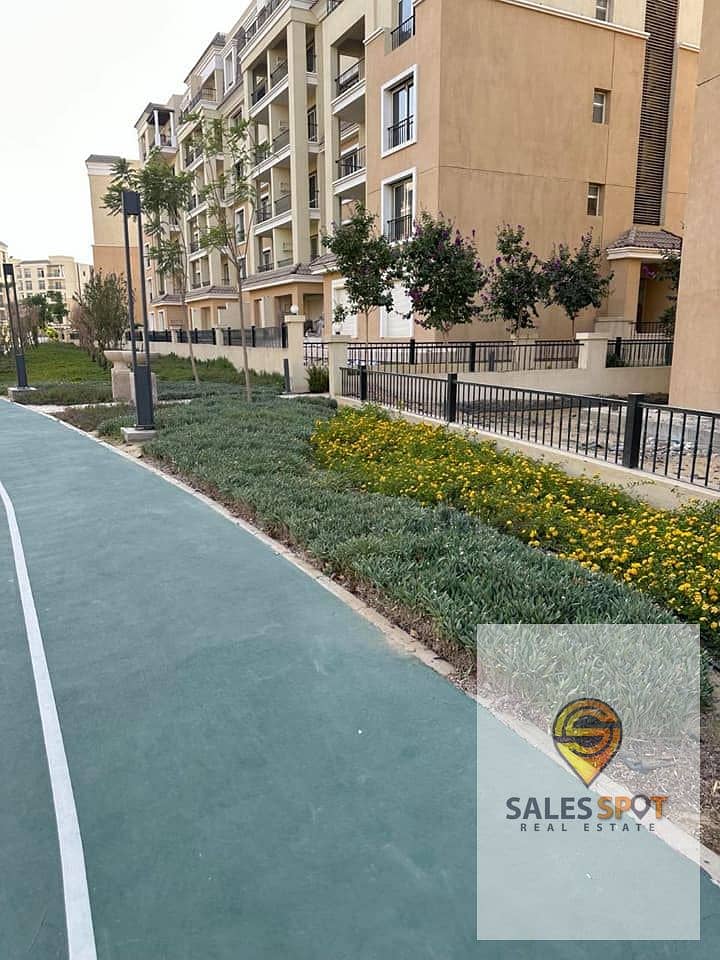 The lowest price of 3 Bedroom Apartment (For Sale) in Sarai Compound in front of El Shorouk 1