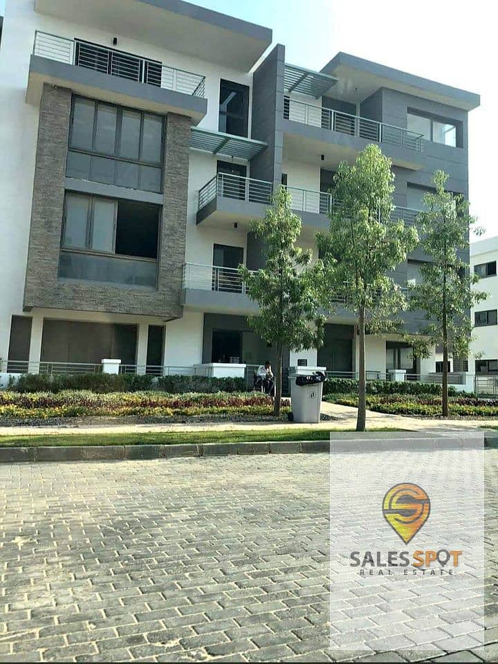 Apartment with a private garden for sale in a very special location in front of Cairo Airport and near Nasr City Taj City 9