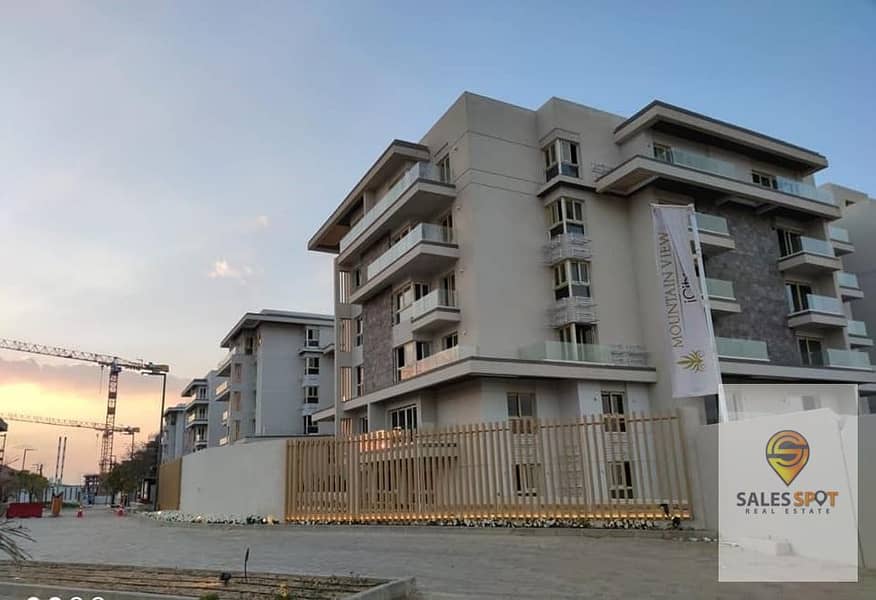 Apartment Ready To Move With Private Garden In Installments In M. V. ICITY Mountain View Fifth Settlement 6