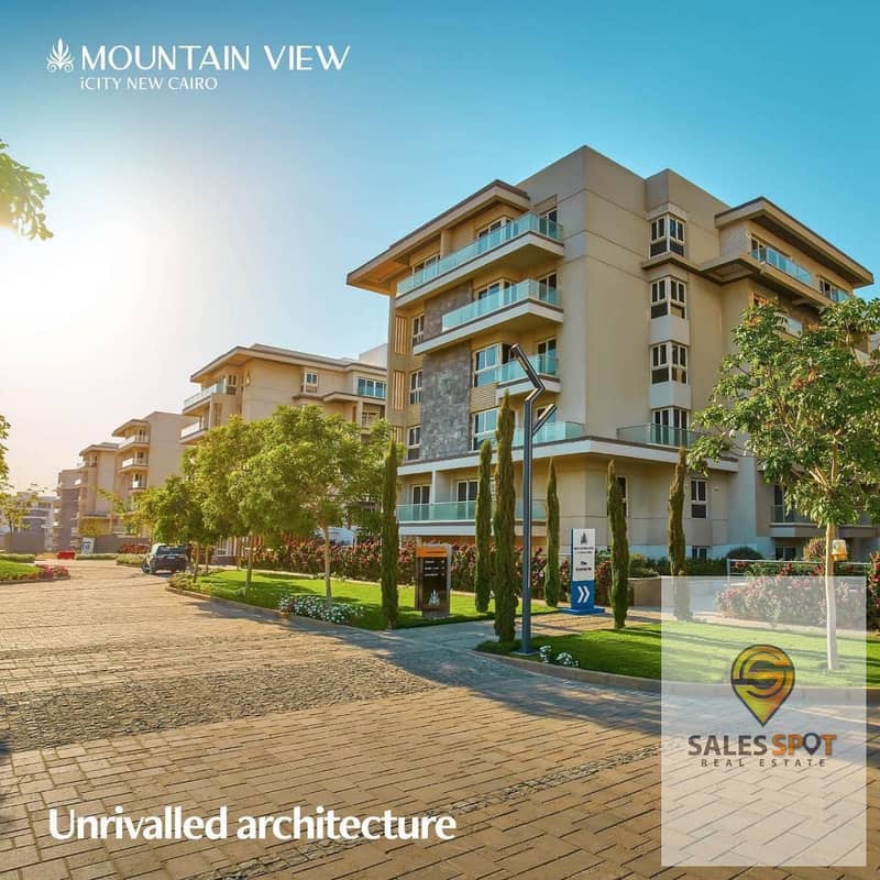 Apartment Ready To Move With Private Garden In Installments In M. V. ICITY Mountain View Fifth Settlement 10