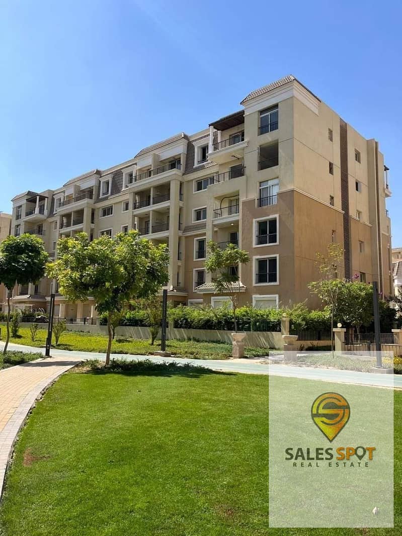  Apartment for sale in a strategic location in minutes to Fifth Settlement in Sarai Compound  2