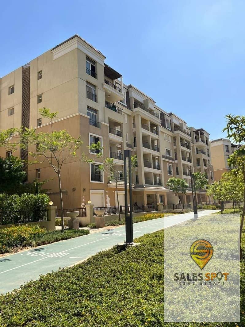  Apartment for sale in a strategic location in minutes to Fifth Settlement in Sarai Compound  5