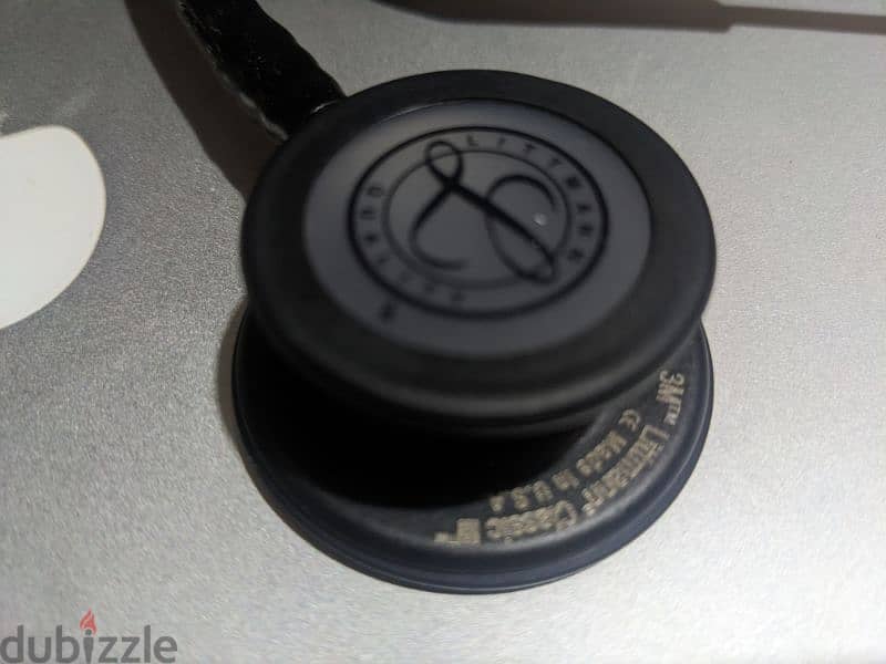 3M Littmann Classic III stethoscopeاسود في اسود سماعة طبيب ليتمان 2