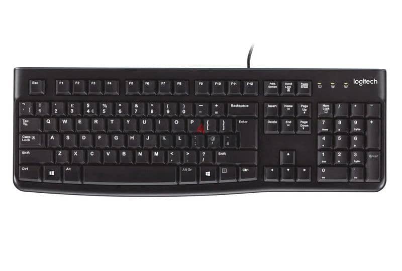 Logitech K120 Wired Keyboard English & Arabic 0