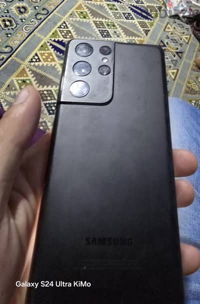 samsung S21 Ultra خطين