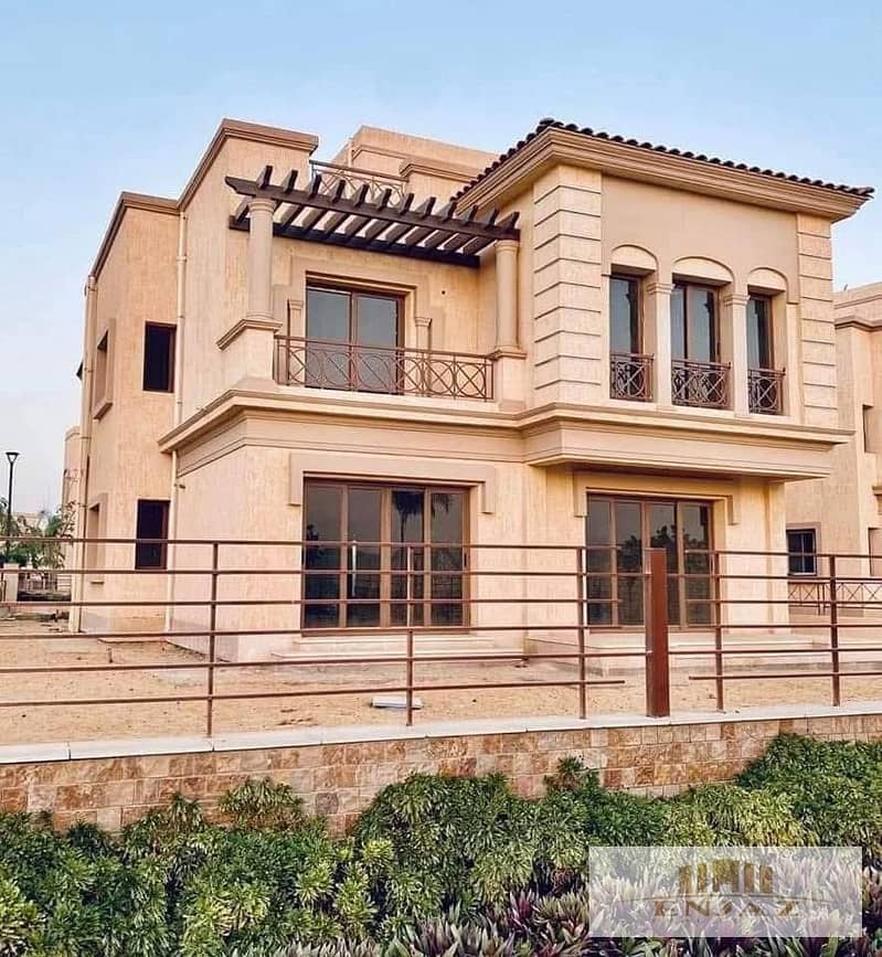 فيلا للبيع في مدينتي نموذج B3   تسهيلات سداد 12سنة فيو وايد جاردن مساحة ( 570 م) 0