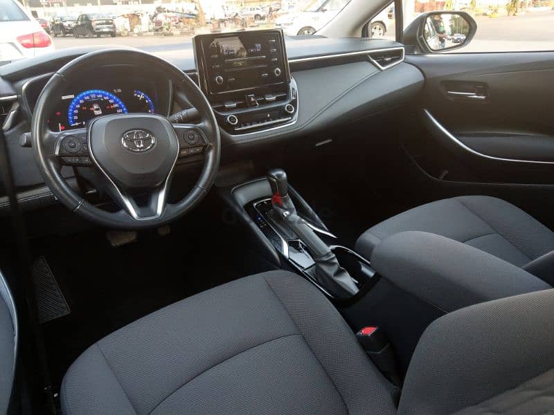 Toyota Corolla 2021 Smart P3  52000 Km Only  الفئة الثالثة 8