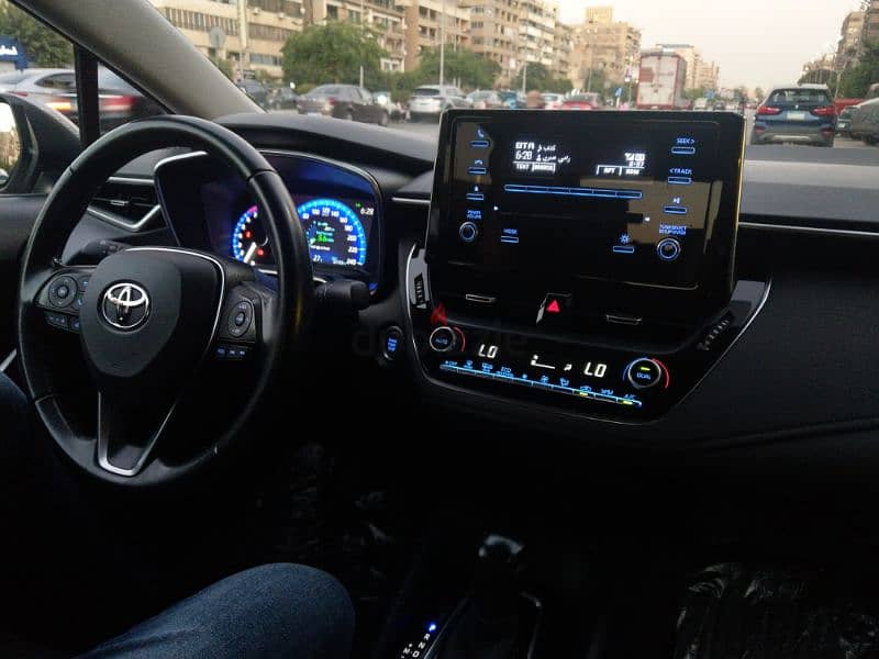 Toyota Corolla 2021 Smart P3  52000 Km Only  الفئة الثالثة 9