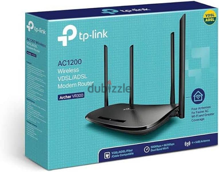 tp link archer vr300 راوتر حالة الجديد 0