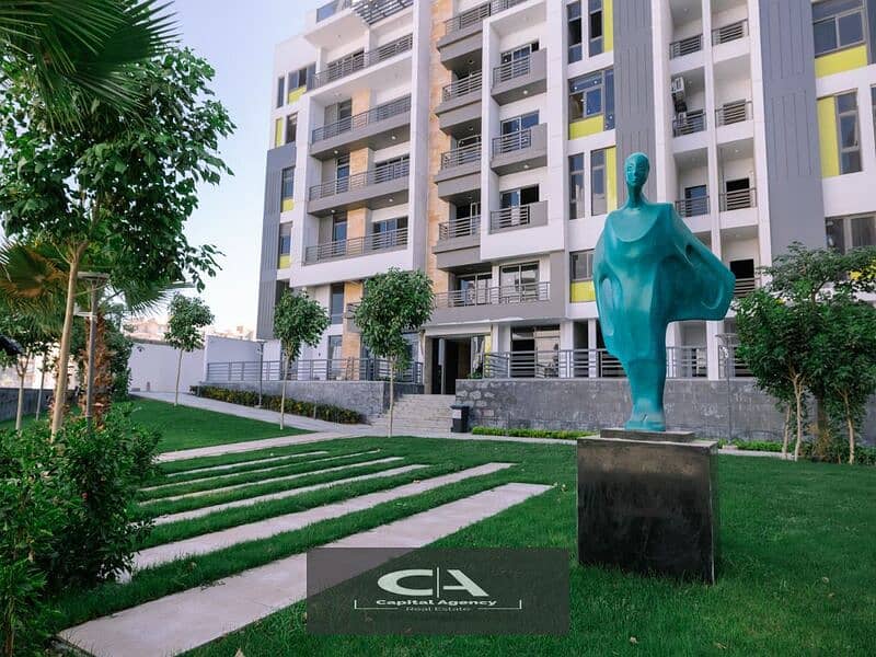 بمقدم 10% فقط احجز بسعر اللونش في كمبوند ايكون جاردنز بجوار AUC  واحصل علي خصم اضافي 5% * Icon Gardens * 20