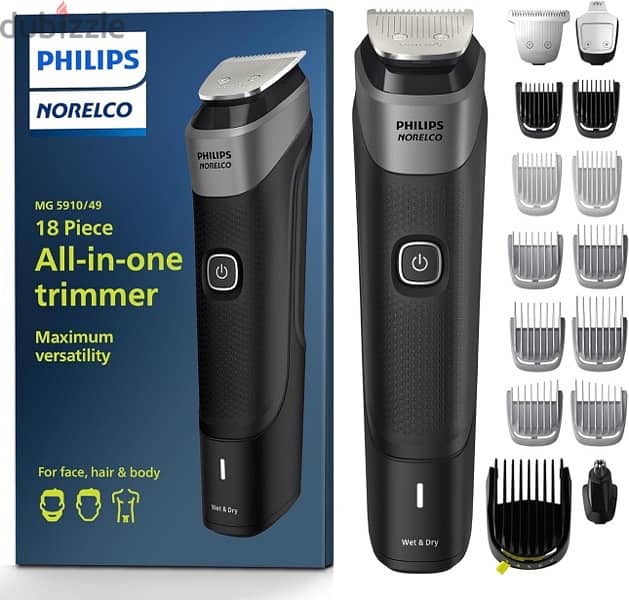 philips norelco 5000 head face and body 1