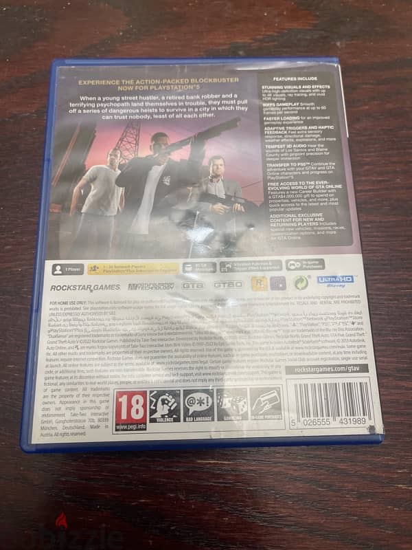 GTA5 PS5 Limited Edition 1