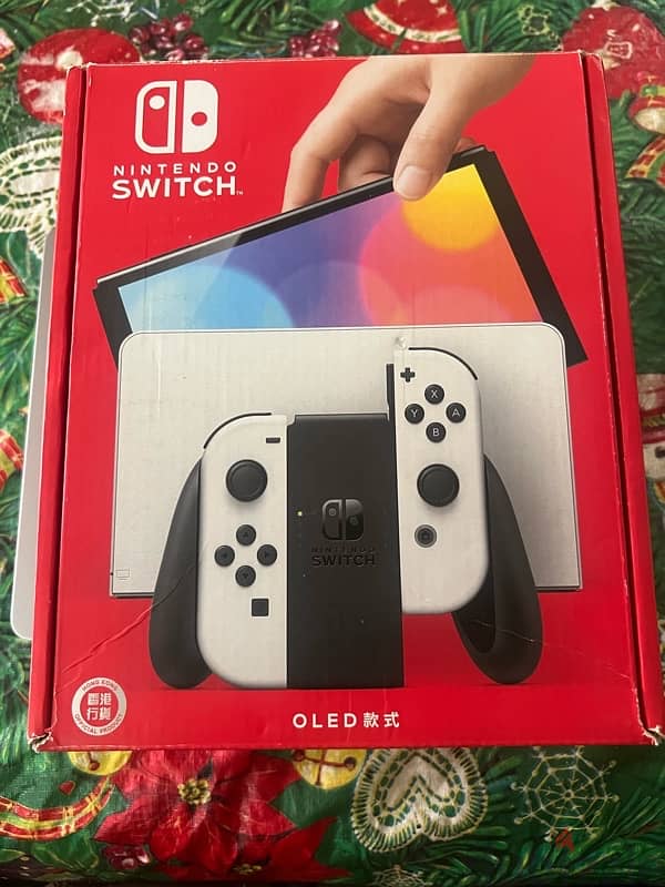 Nintendo Switch oled معدل Like NEW 2