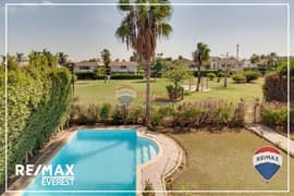 Furnished villa for rent with pool in EL Rabwa - Golf view 0