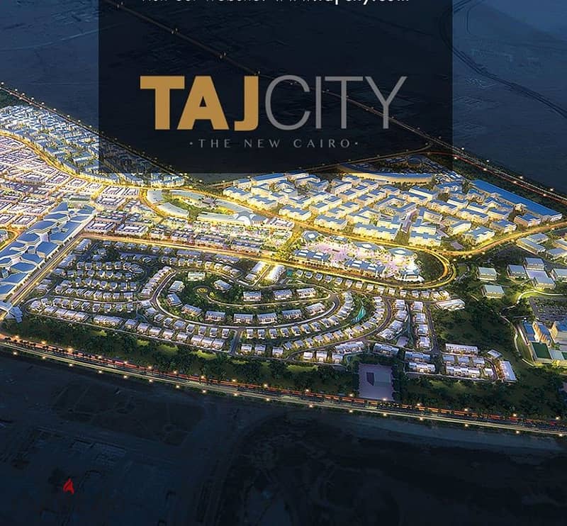 Own your apartment with a swimming pool view in TAJ CITY Compound 1