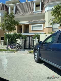 At the lowest price in the settlement, duplex ground with a garden for sale next to Madinaty with a 42% discount, Sarai Compound, New Cairo. 0