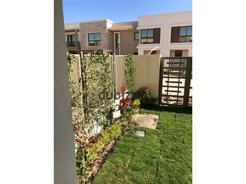 At the lowest price in the settlement, duplex ground with a garden for sale next to Madinaty with a 42% discount, Sarai Compound, New Cairo. 11