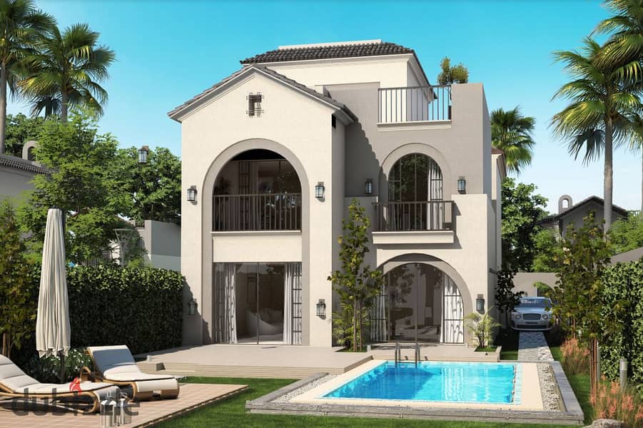 اس فيلا (svillas) 5 غرف للبيع بخصم 42% في The Butterfly ذا بترفلاي مدينة المستقبل Mostakbal City 3