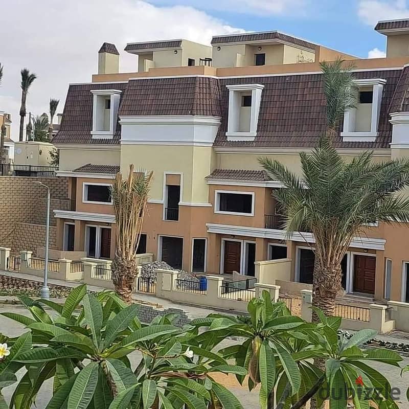 اس فيلا للبيع على 8 سنوات في كمبوند سراي القاهرة الجديدة Sarai new Cairo city 1