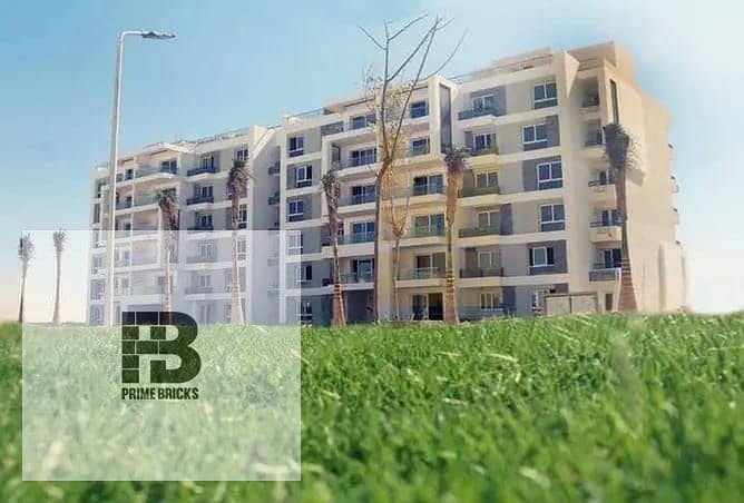 للبيع  بتقسيط يصل الي 6 سنوات   شقة 127 متر كاملة التشطيب و استلام فوري في beta greens بيتا جرينز في Mostakbal City 6