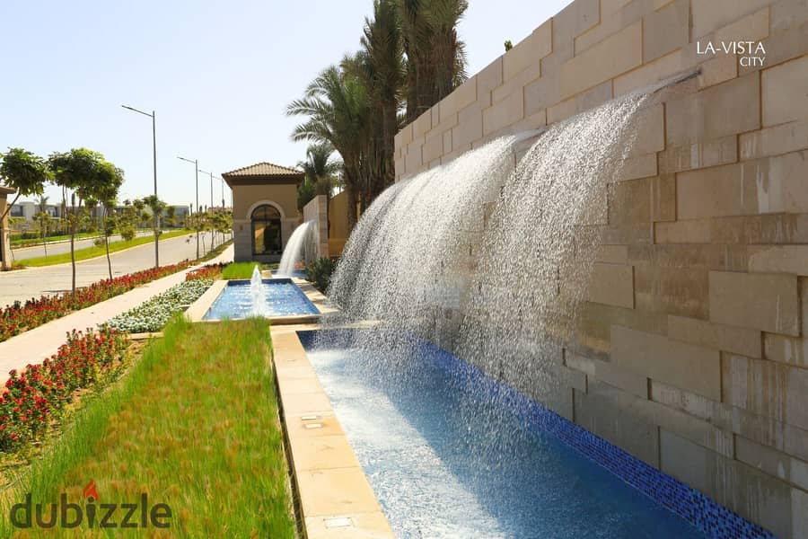 Pay 6 million and receive a unique twin house location in Shorouk, near the British University, El Patio Casa, with a 20% discount. 1