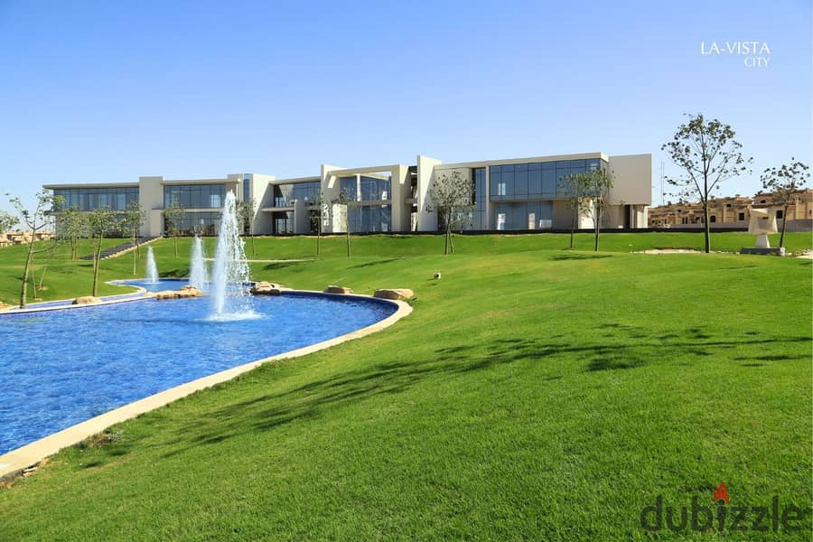 Pay 6 million and receive a unique twin house location in Shorouk, near the British University, El Patio Casa, with a 20% discount. 2