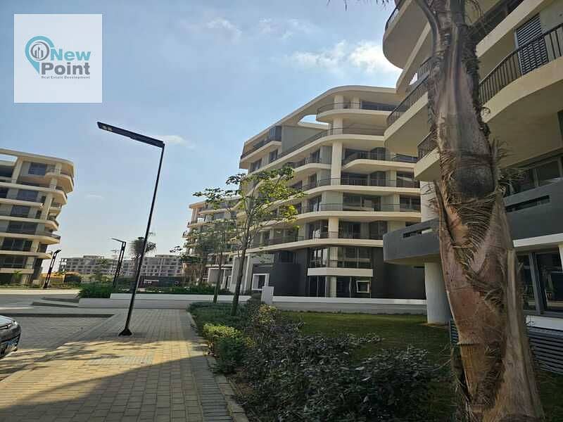 For sale, a 3-bedroom apartment with a garden, fully finished + delivery within months in Armonia in the Administrative Capital 1