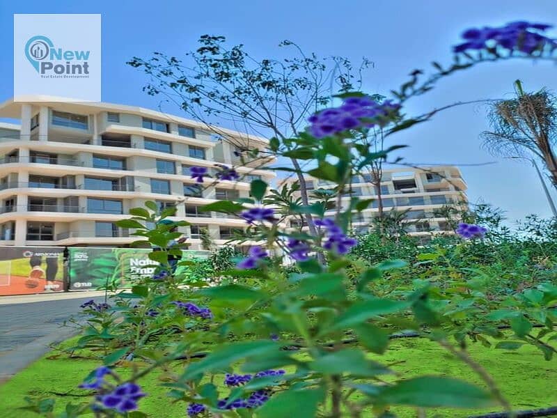 For sale, a 3-bedroom apartment with a garden, fully finished + delivery within months in Armonia in the Administrative Capital 3