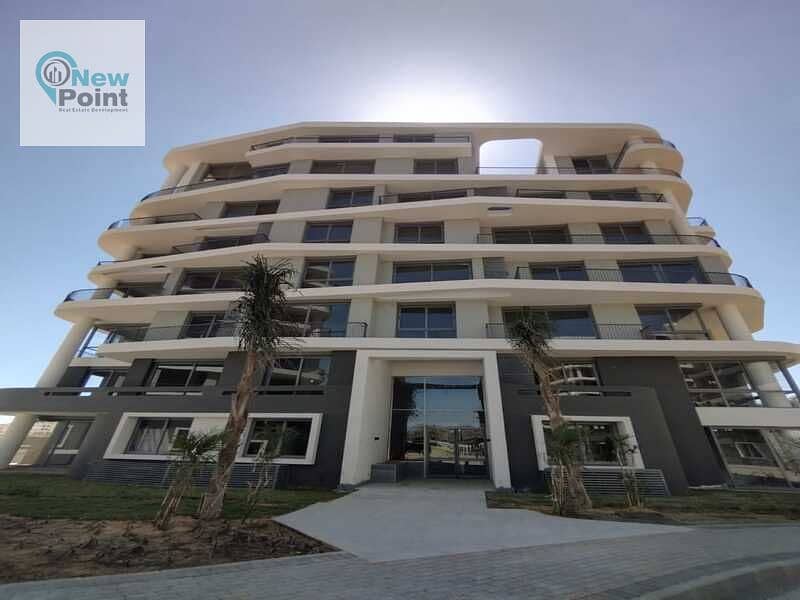 For sale, a 3-bedroom apartment with a garden, fully finished + immediate delivery in Armonia in New Capital 0